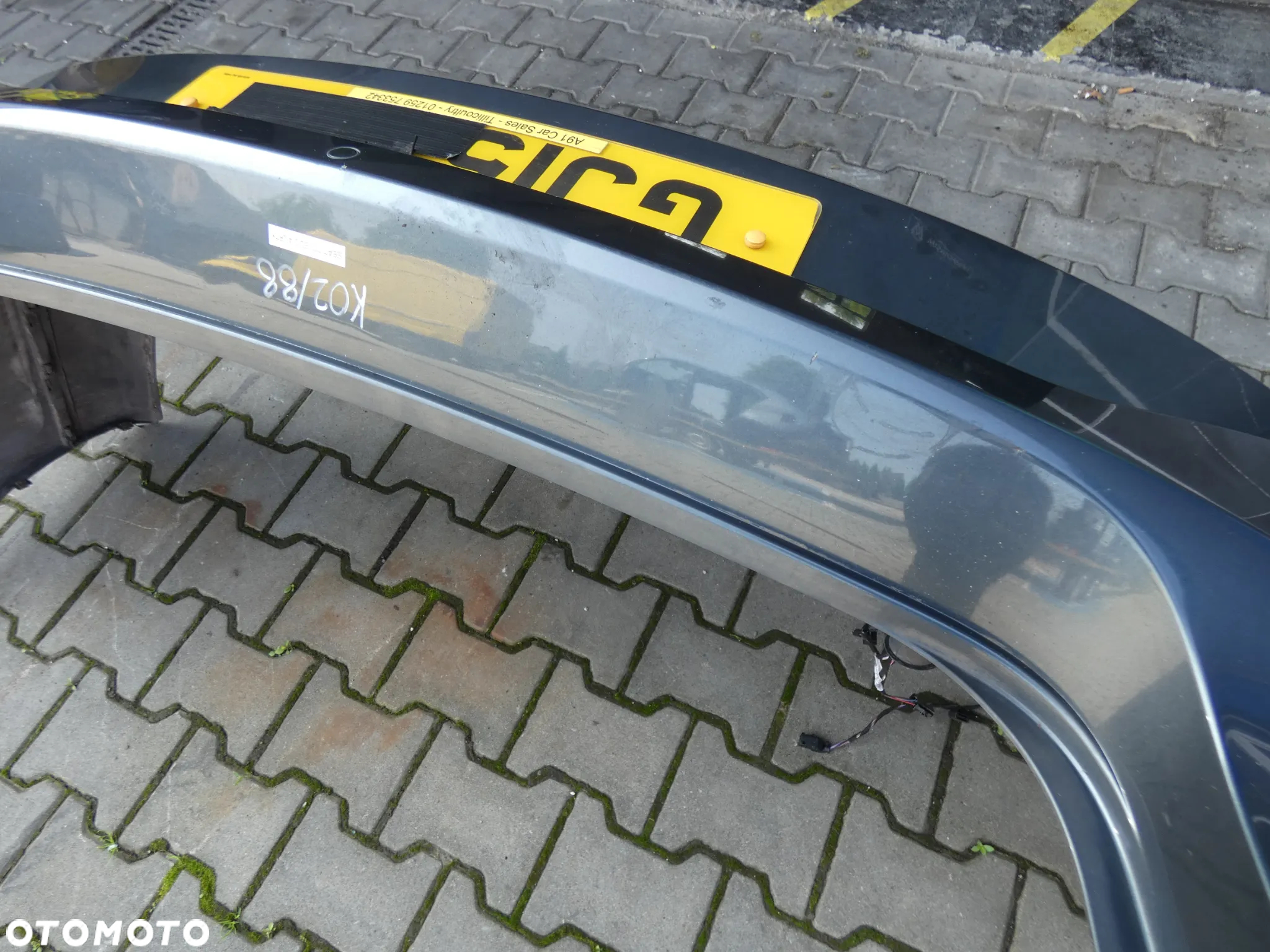 SEAT TOLEDO IV 4 ZDERZAK TYŁ TYLNY CZUJNIKI PARKOWANIA PDC LF7Y GORLICE K02/88 - 17