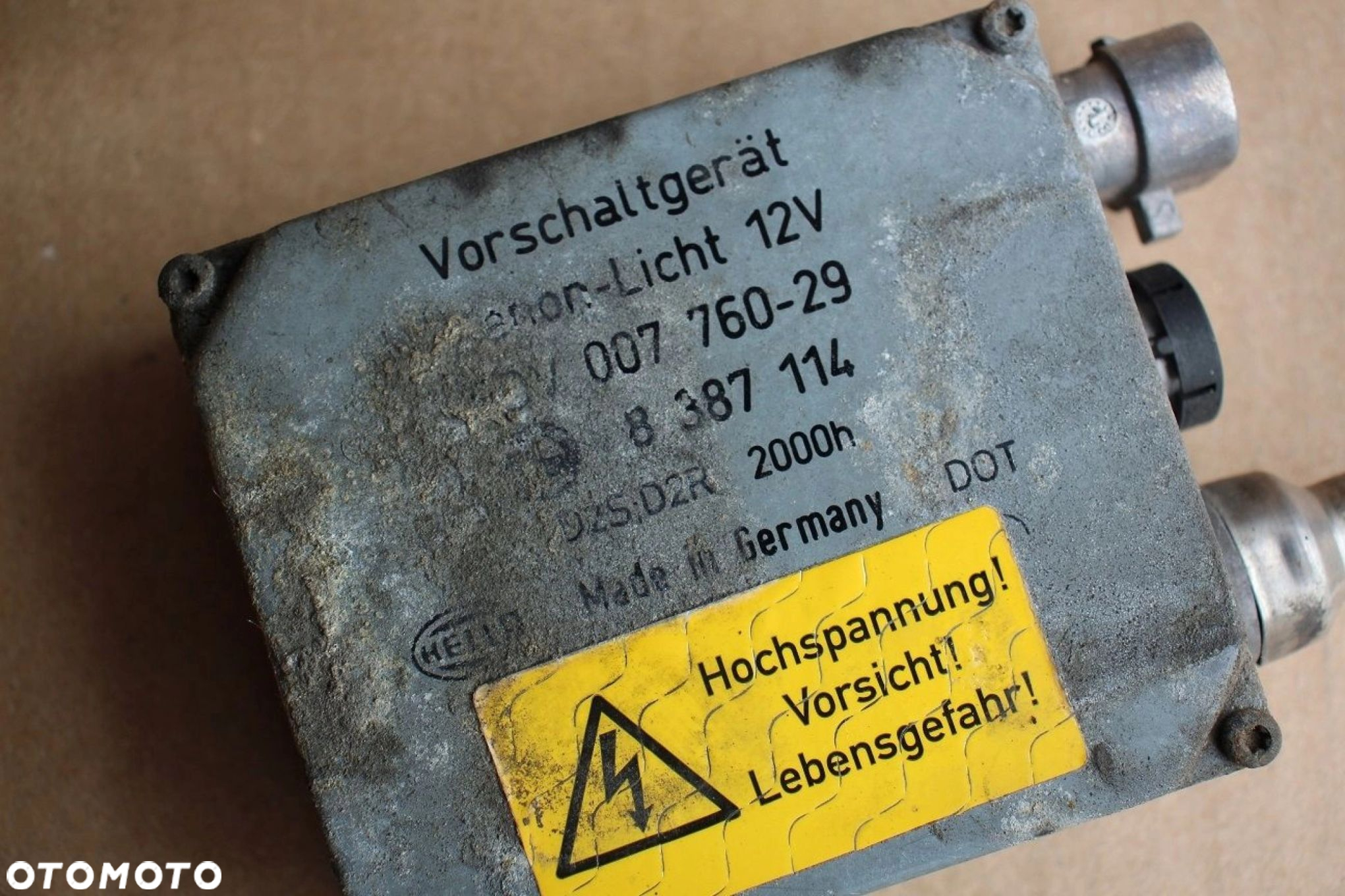 Przetwornica xenon xenonu BMW e38 e39 8387114 - 2