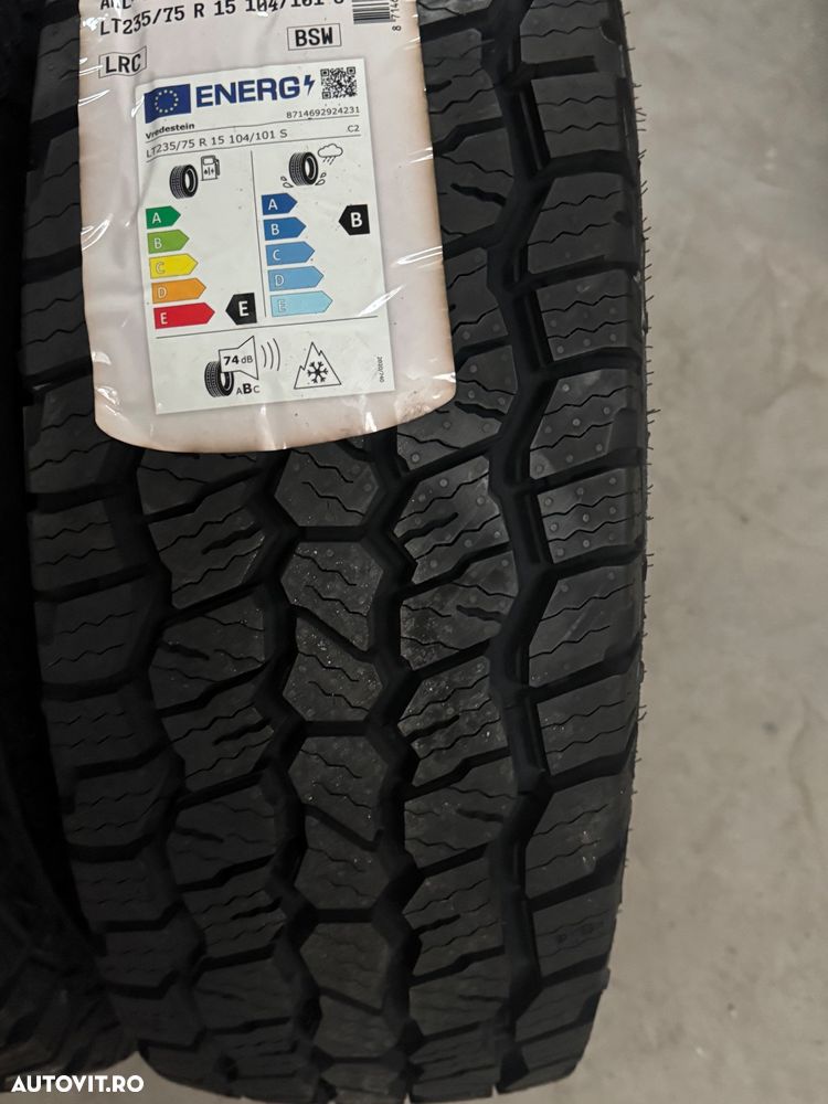 Vând 2 anvelope 235/75/15 vredestein de 4 sezoane noi - 3