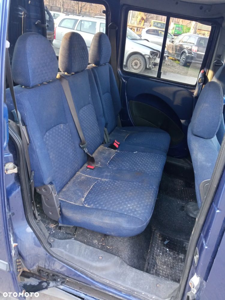 Na części FIAT DOBLO I Malibu kod lakieru: 480 silnik 1.6 16v 103KM 182B6000 skrzynia maska zderzak drzwi klapa szyba fotel kanapa lusterko lampa deska - 14