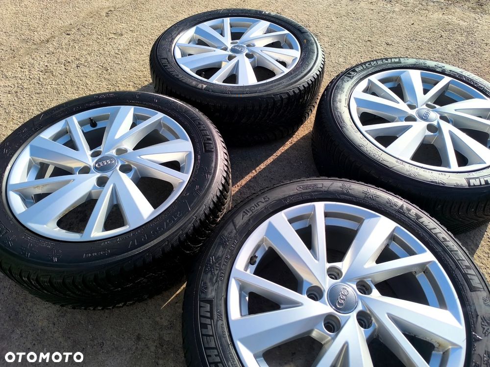 5x112 Alufelgi Felgi Aluminiowe 17 Koła Zimowe Zima AUDI A3 8V 8P A4 B5 B6 B7 A6 C5 C6 Q2 Q3 VW SHARAN II 2 TROC PASSAT B8 TIGUAN SEAT EXEO ATECA ALHAMBRA II SKODA YETI Legnica ALU-RAD 215/55 5mm - 4