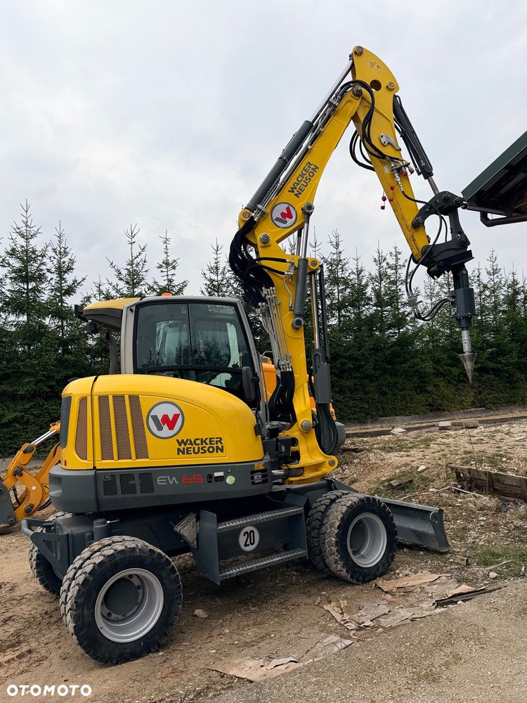 Wacker Neuson EW65 Koparka Kołowa  6503 7ton 3x łyżki LEHNHOFF  4690 mth Pług Ramię Long 3 Łamane KLIMA,MS03 HYDRAULICZNE TEREX VOLVO Cat Jcb Liebherr Komatsu KLIMATYZACJA 1 właściciel - 31