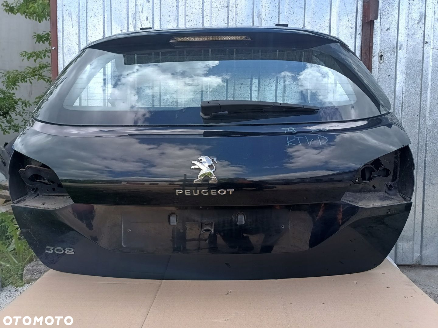 Peugeot 308 II T9 13r- Klapa bagażnika tył SW KOMBI KTVD - 4