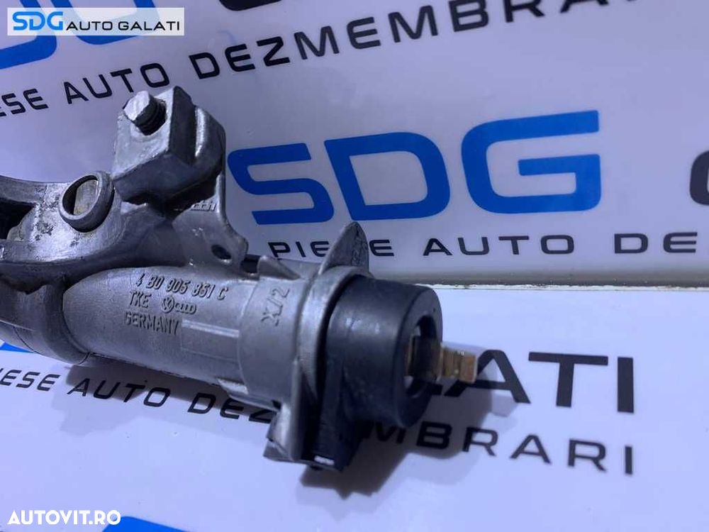 Contact Butuc Pornire cu Lama Cheie Skoda Octavia 1 Tour 1996 - 2011 Cod 4B0905851C 4B0905851B 4B0905849 [B4225] - 2