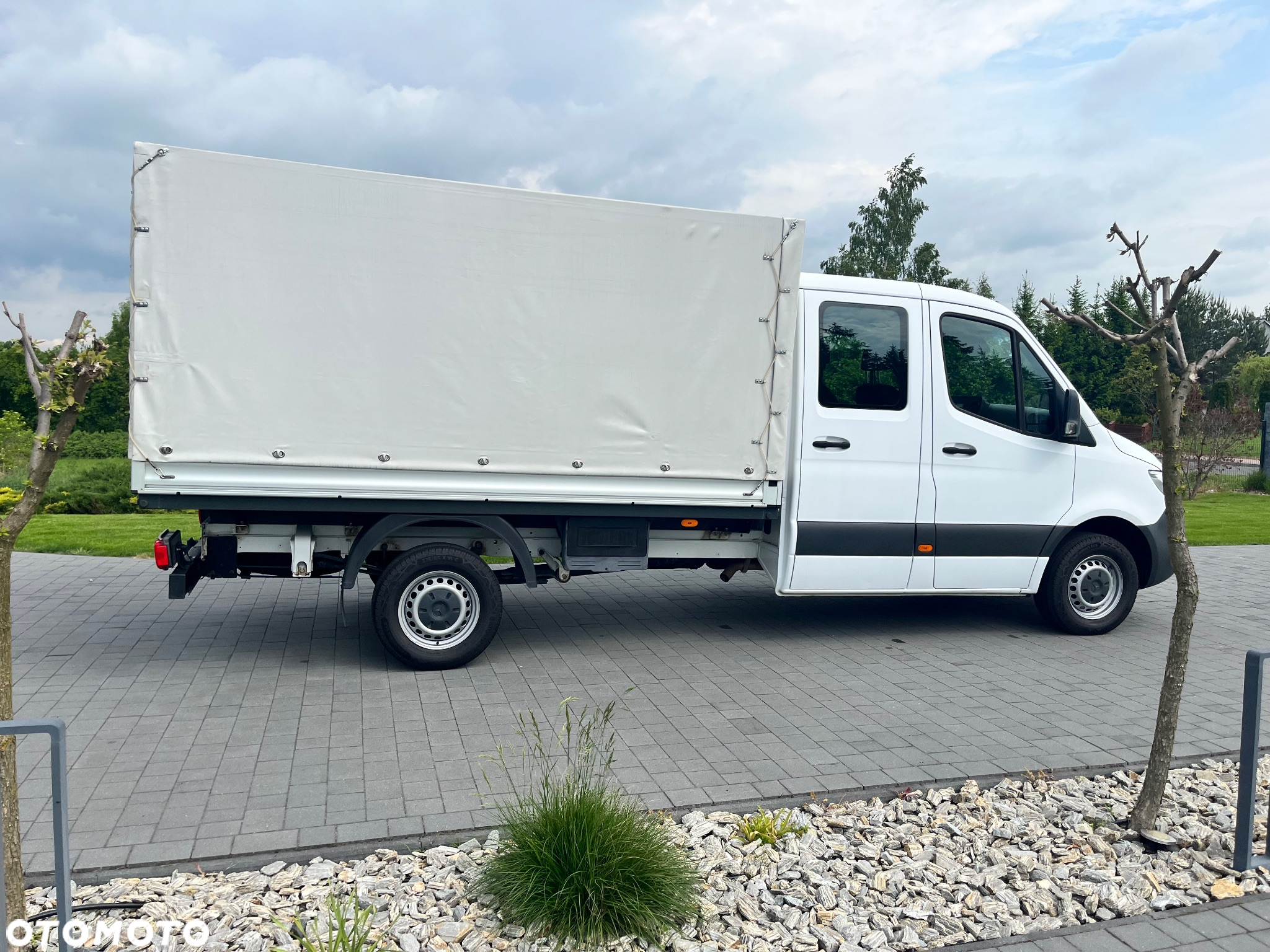 Mercedes-Benz Sprinter 316 2.2 CDI / DOKA / MAX / tylko 66 tyś km / klima / hak 3,5 t / brygadòwka / 6 miejsc / paka 3,4x2,03 m - 8