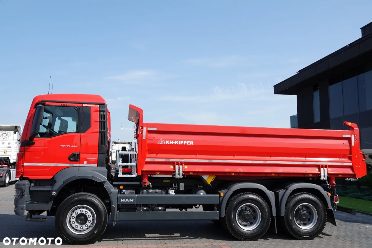 MAN TGS 33.440 / 6X4 / WYMIEŃ SWÓJ STARY NA NOWY / WYWROTKA 3 STRONNA / HYDROBURTA / BORDMATIC / KH-KIPPER / FABRYCZNIE NOWY / DOSTĘPNY OD RĘKI - 14