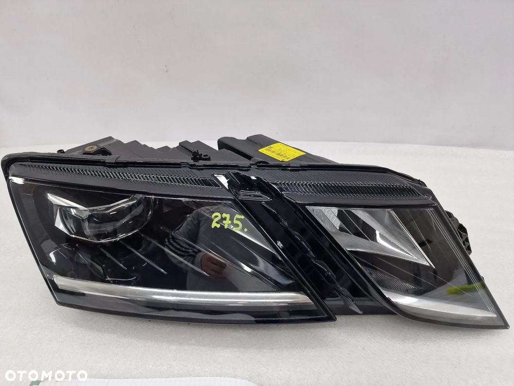 SKODA OCTAVIA 3 III LIFT 16- PRAWA LAMPA PRZEDNIA PRZÓD FULL LED , NR 5E1941016D , NR AUKCJI LA275 - 1