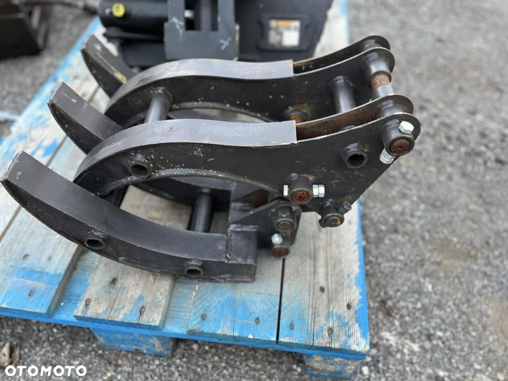 Chwytak łapa kleszcze sortujące do koparki minikoparki Hardlife NOWE - 1