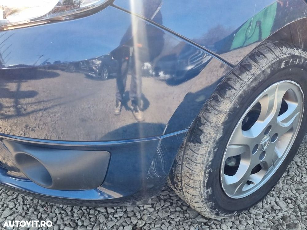 Bara fata Dacia Sandero 2 2012 - 2016 Bleu Cosmos TERPR (1472) Benzina model fara ... - 2