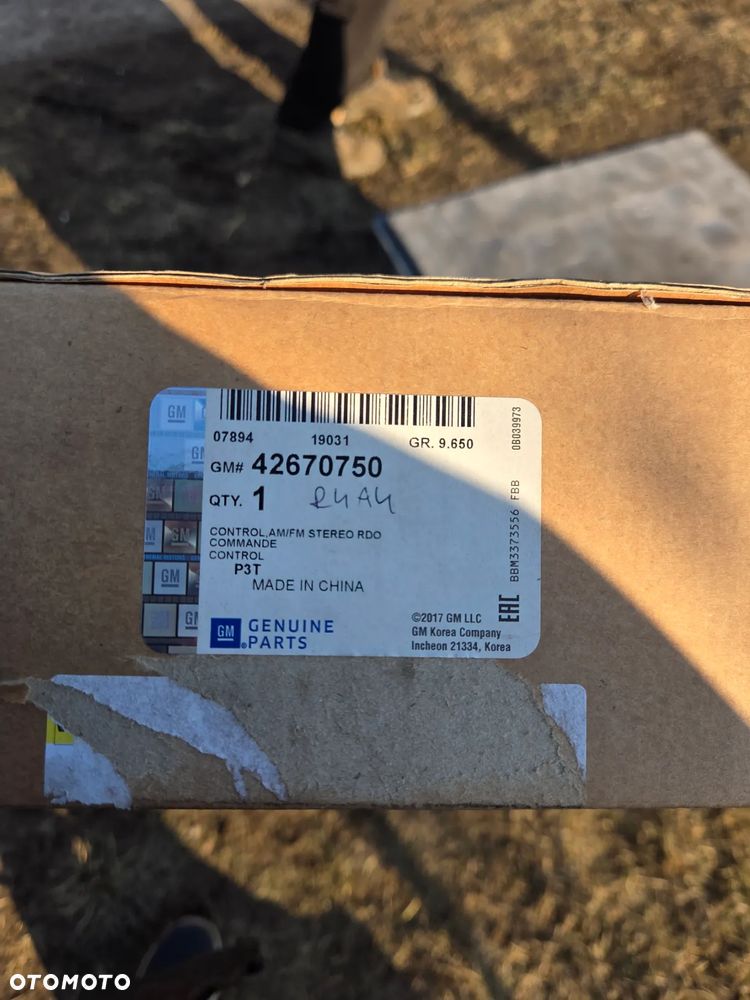 Monitor wyświetlacz ekran Opel Mokka X 42670750 42688394 Display Multi Media control unit Buick Encore - 12