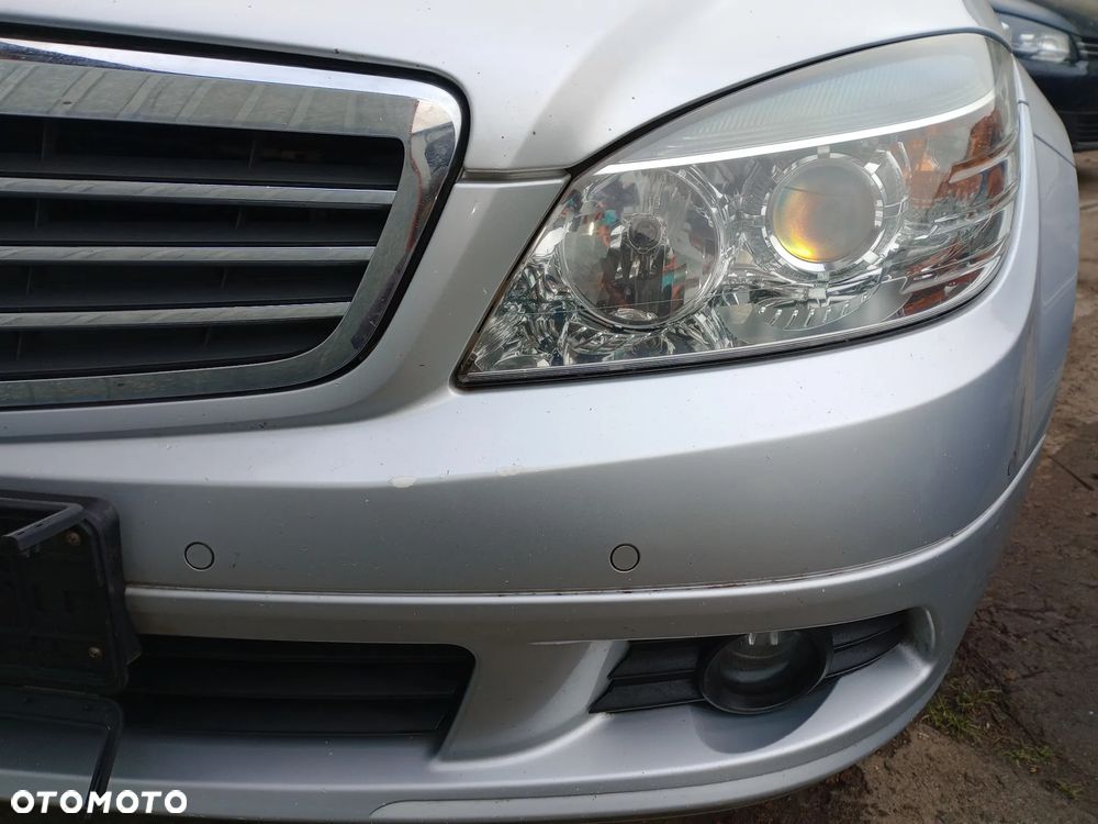 Zderzak przód/tył PDC kompletny W204 C775 C klasa Mercedes, Maska, błotnik, lampy, pas - 7