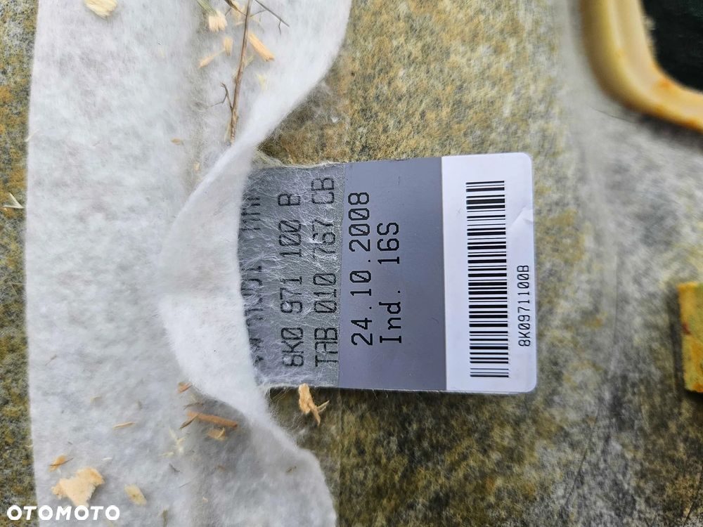 Podsufitka S-line Sufit Tapicerka Ciemna Soul Audi A4 B8 Kombi Avant 8K9867501 - 33