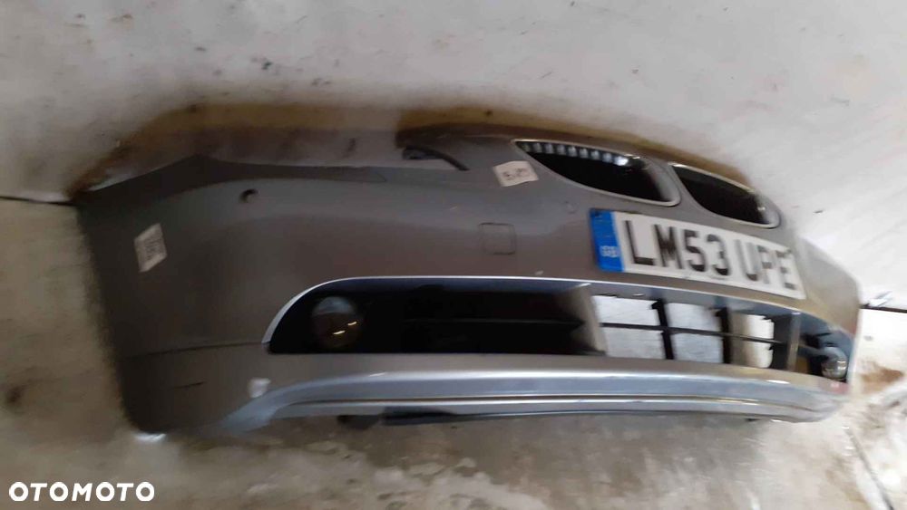 $ ZDERZAK PRZÓD PRZEDNI BMW E60 E61 SERIA 5 SILBERGRAU SZARY HALOGENY PDC CZUJNIKI SPRYSKIWACZE LAMP XENON - 4