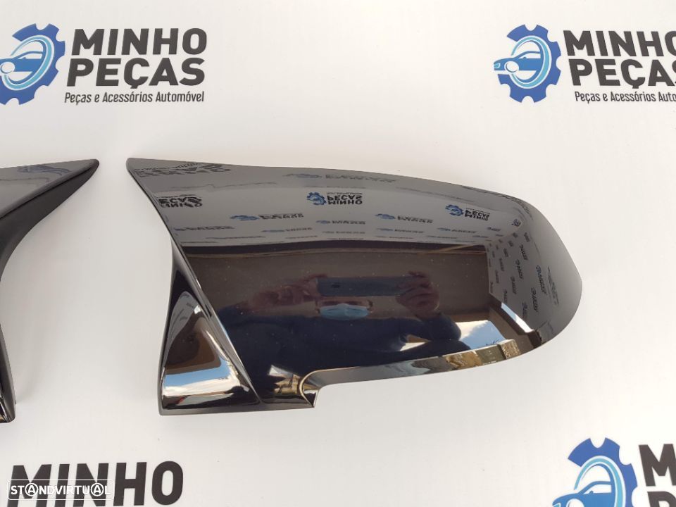 Capas de Espelho BMW F20 / F32 / F30 / F33 / F36 / E84 Look M4 - 5