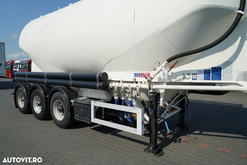 Feldbinder / REMORCA CIMENT / 3 COMPARTIMENTE / 36.000 L / SILOC / PENTRU MATERIALE VRAC / JANTE DIN ALIAJ - 9