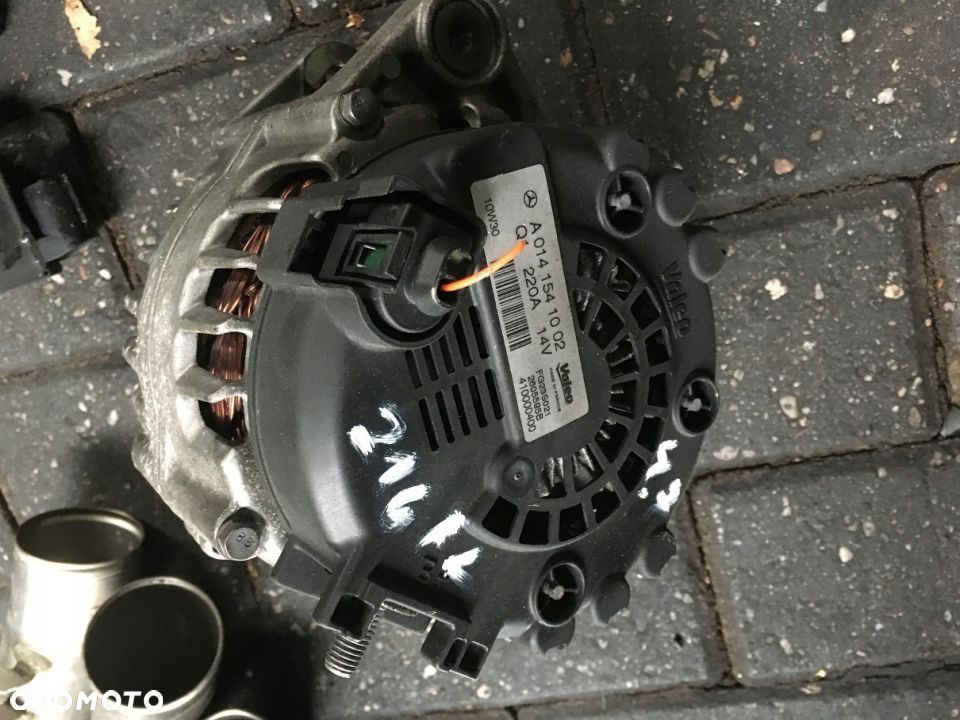 alternator mercedes w216 w221 r231 4.7 v8 a278 a0141541002 - 1