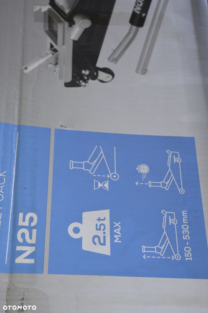 Podnośnik typu , żaba 2.5 T NOWY Norauto - 5