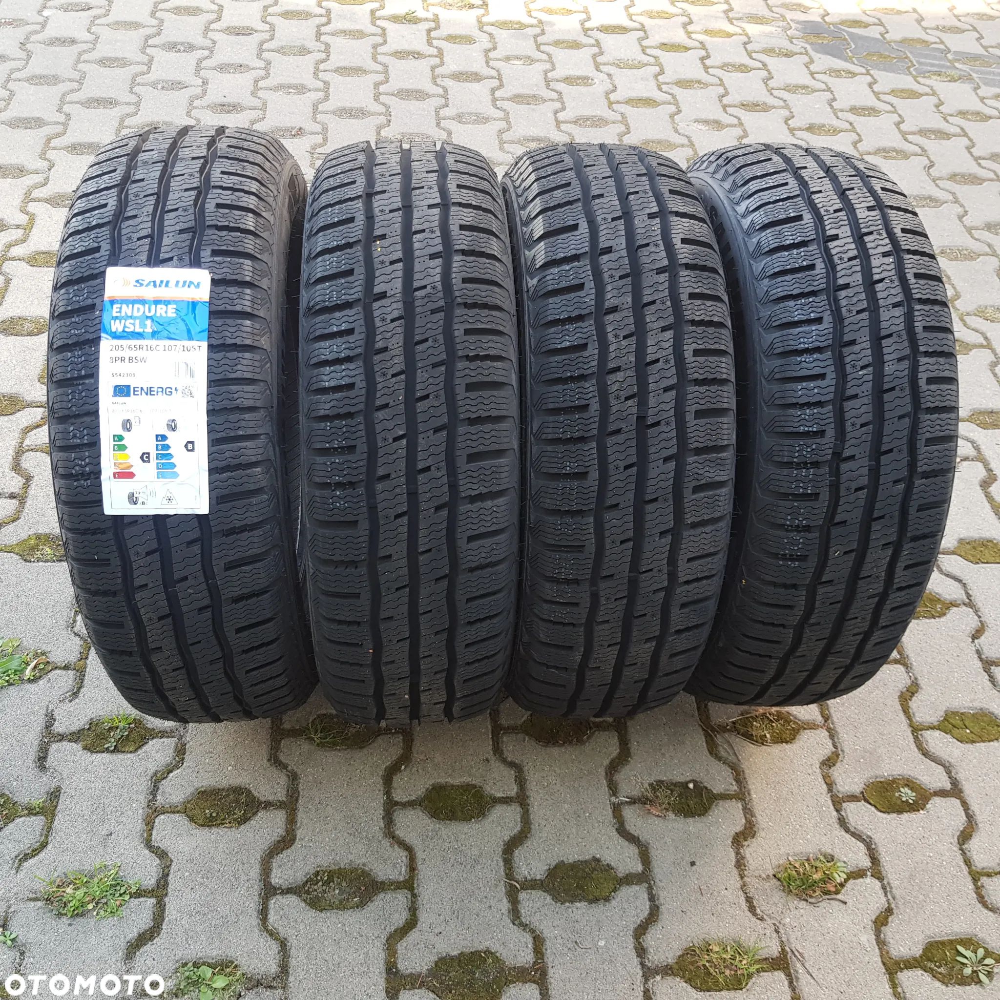 4x 205/65R16C Sailun Endure WSL1 Komplet opon zimowych Poznań - 1