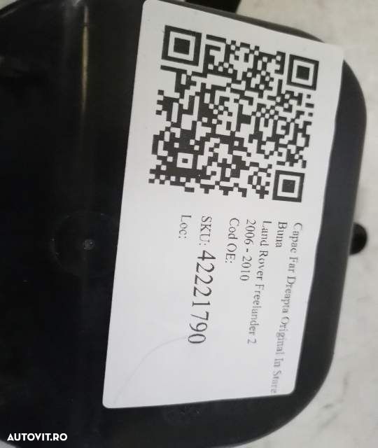 Capac Far Stanga Original In Stare Buna Land Rover  Freelander  2 [200 - 8