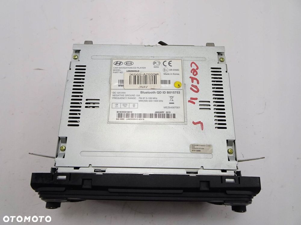 radio cd kia ceed ii lan2060ekjd - 7