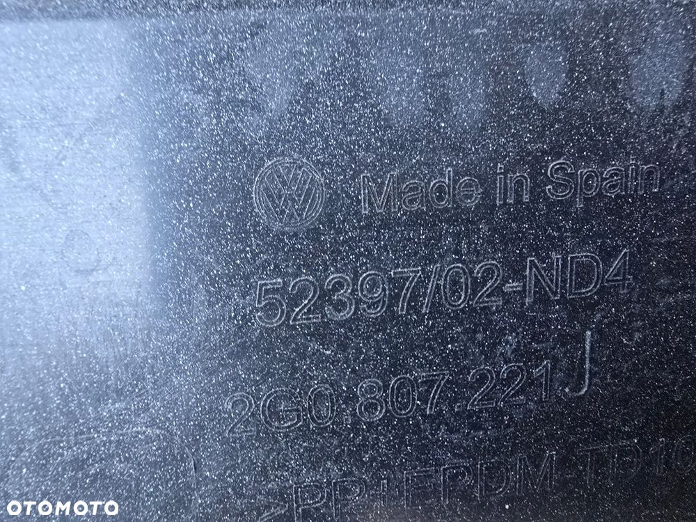 Volkswagen Polo 2g gti zderzak przód grill ładny oryginał - 8