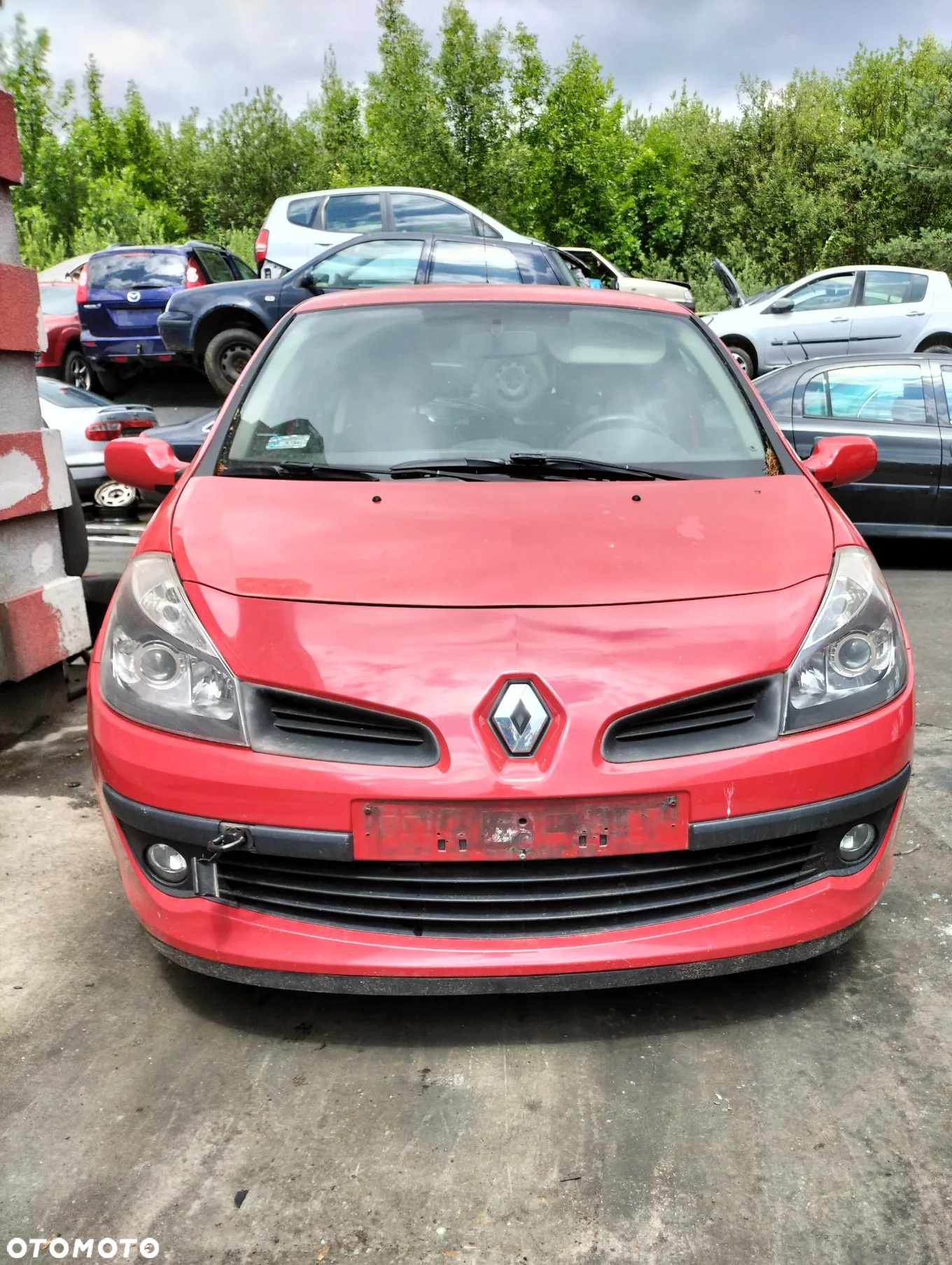KLAPA BAGAŻNIKA RENAULT CLIO III 1.5 DCI 05-09r PRZED LIFT KOD LAK. OV727 - 5