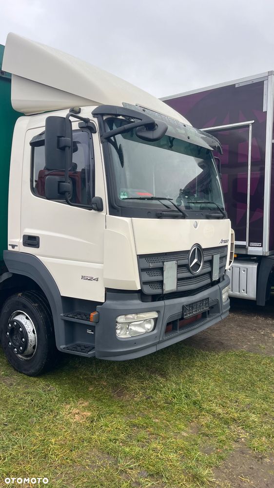 Mercedes-Benz Atego 1524 Firanka Winda 15DMC Klimatyzacja Zabudowa z Burtami Burtówka (1624 1224 Kontener Izoterma Laweta Najazd) - 6
