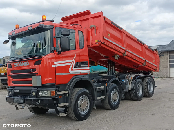 Scania G410 8x4 Meiller Kipper + Bordmatik/ Klima