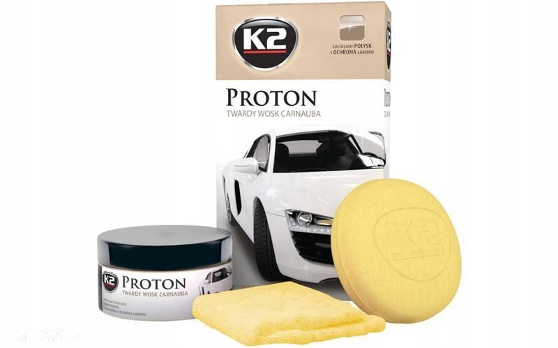 k2 proton wosk carnauba ochronny twardy 200g - 1
