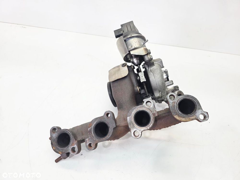 TURBOSPRĘŻARKA TURBO TURBINA AUDI SEAT SKODA 2.0 TDI 03L253056A USZKODZONE - 7