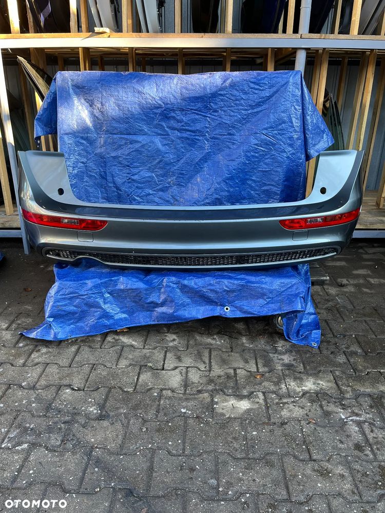 AUDI Q5 8R LIFT S LINE ZDERZAK TYŁ LX7R 4 PDC ** - 2