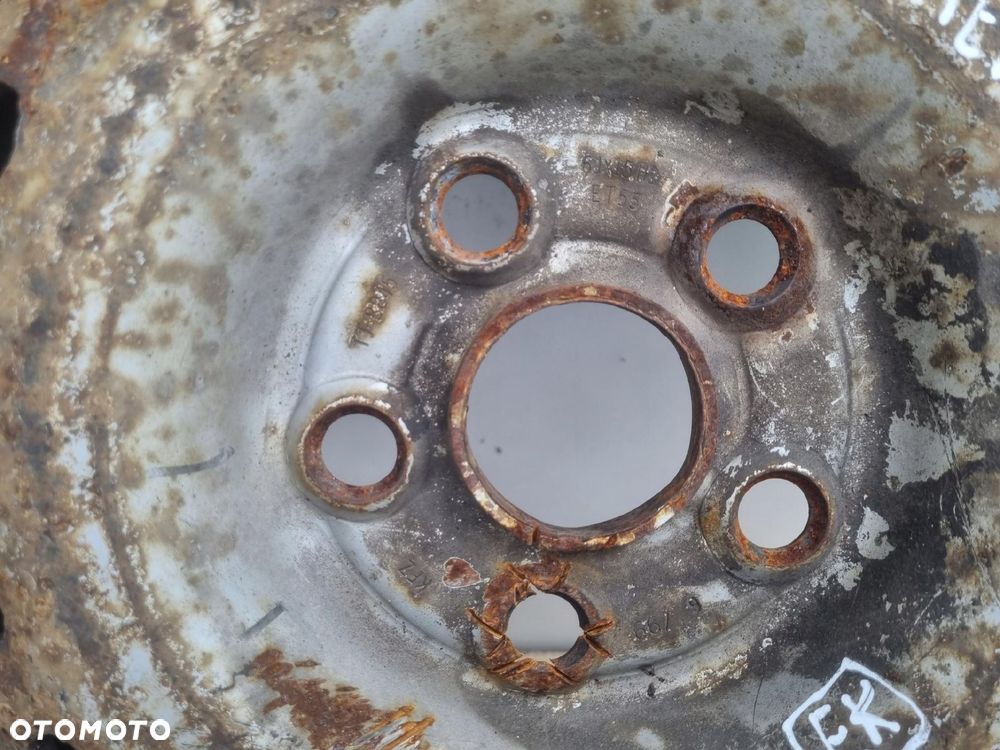 VW Transporter T4 KOŁO ZAPASOWE Zapas felga 205/70 R15C 6JX15H2 ET55 - 3