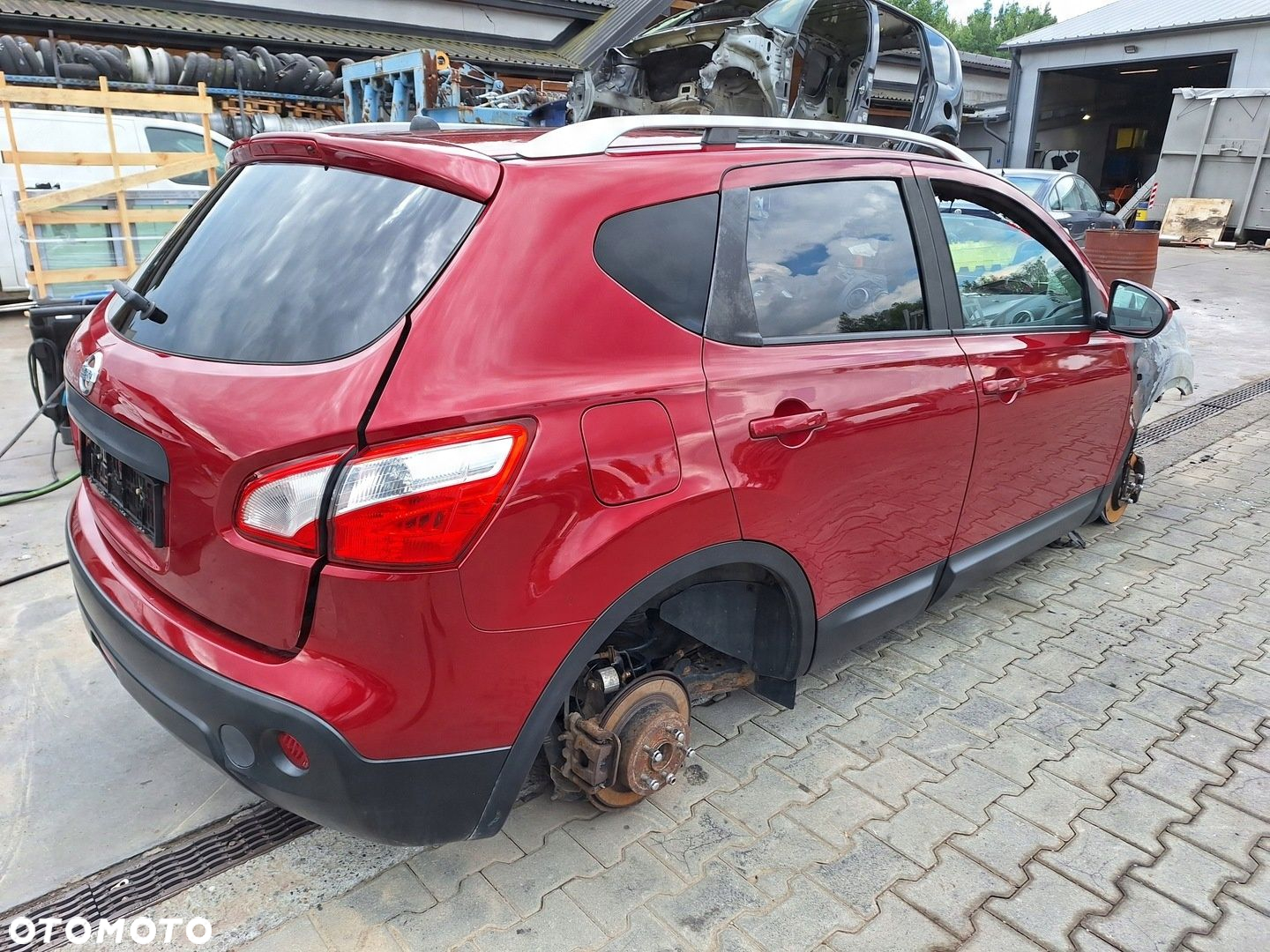 NISSAN QASHQAI 1 I J10 LIFT 09-13 NAROŻNA DO BŁOTNIKA LAMPA TYŁ PRAWA - 4