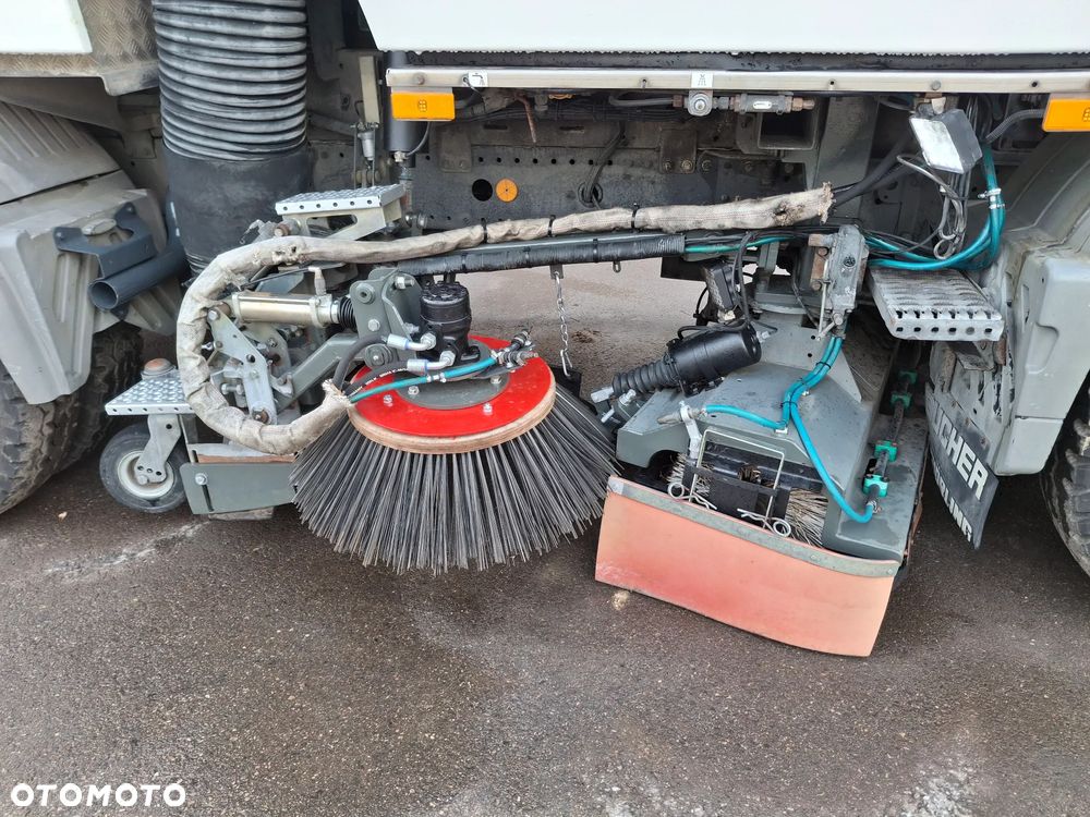 Mercedes-Benz Atego 1524 Zamiatarka BUCHER CityFant 60 2 Silniki Tylna Oś Na Poduszkach Zamiatarka Uliczna Sprzątanie Zamiatanie - 8