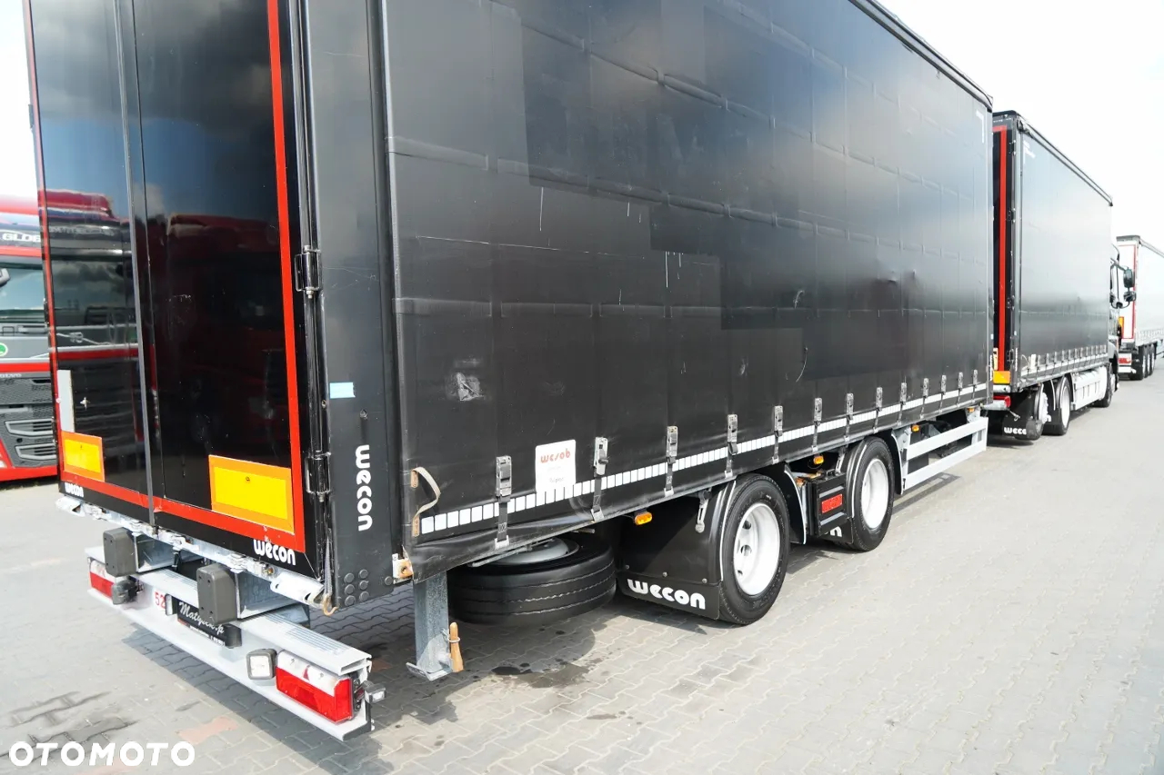 DAF XF 480 / ZESTAW TANDEM / 120 M3 / PRZEJAZDOWY / KLIMA POSTOJOWA / 2019 ROK / PO KONTRAKCIE SERWISOWYM - 12