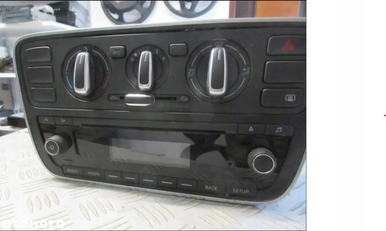 RADIO SKODA CITIGO VW UP SEAT MII LIFT FL - 1