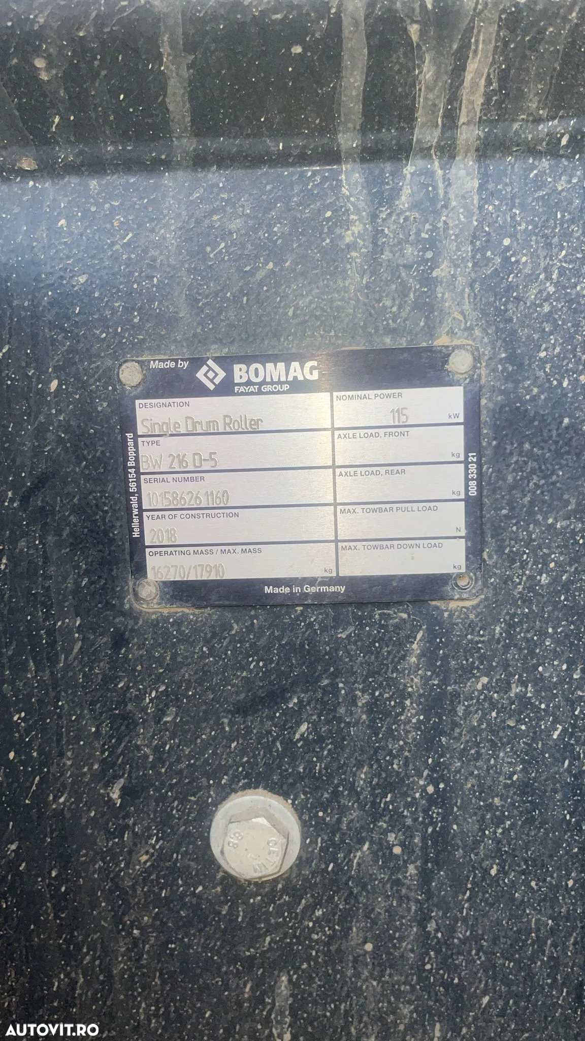 Bomag BW 216 - D5 - 4