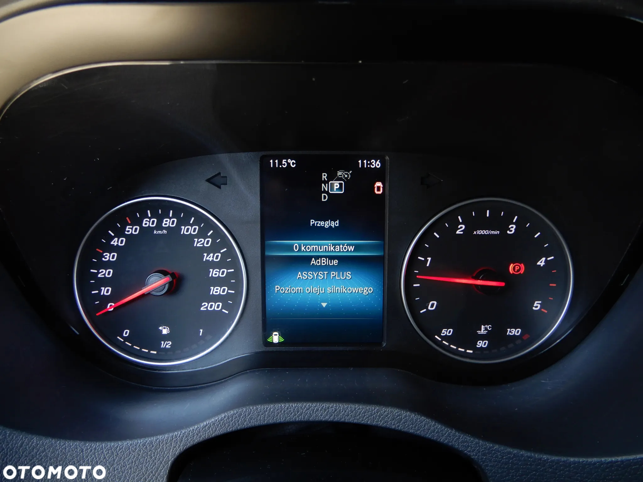 Mercedes-Benz Sprinter 319 CDI V6 3.0 CDI 190 KM 7G-Tronic Plus LONG Max 907 Furgon Blaszak Rozstaw Osi 4325 mm Full Opcja Stan Jak Nowy - 35