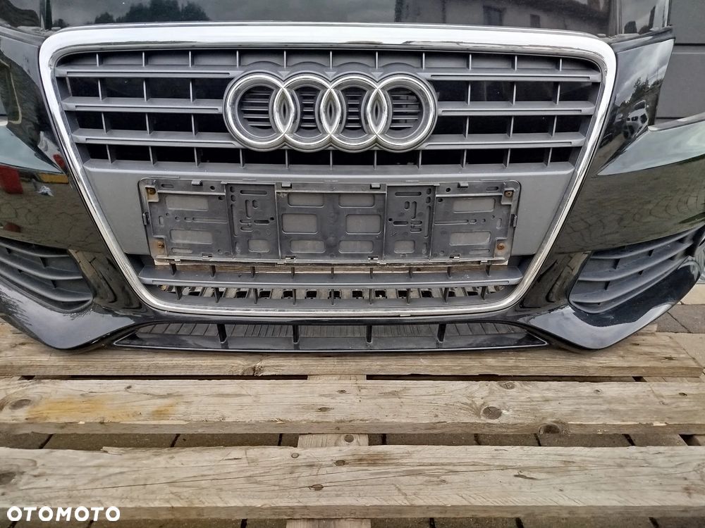 Audi A4 B8 maska przednia plus zderzak Xenon LZ9Y - 2