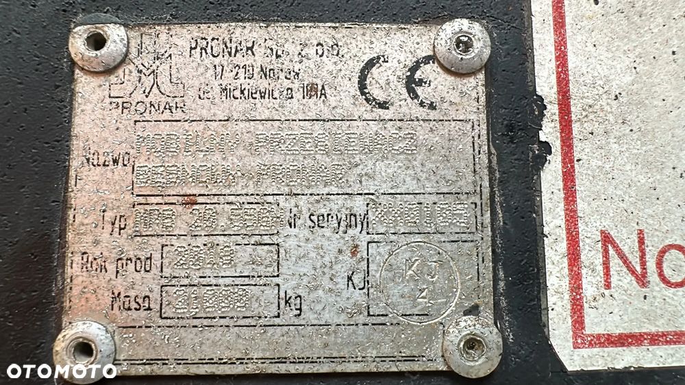 PRONAR MPB 20.55gh PRZESIEWACZ BĘBNOWY ( DOPPSTADT, POWERSCREEN, FINLAY, TEREX, McCloskey, KOMPTECH, ANAKONDA ) - 12