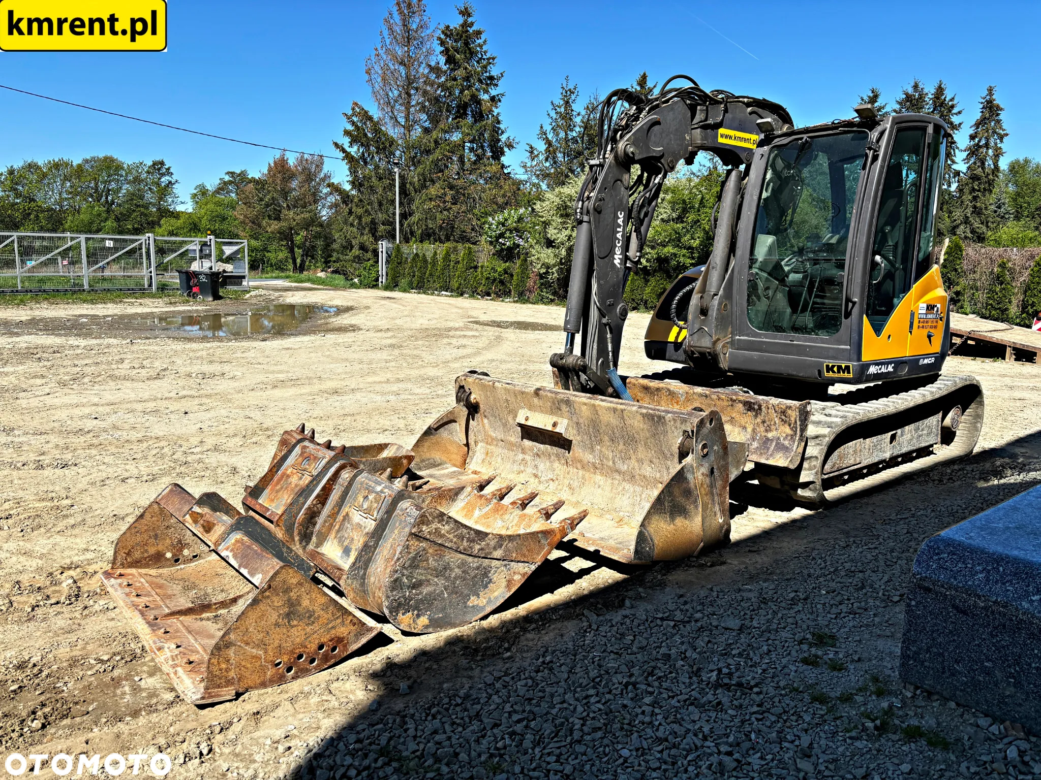 Mecalac 8 MCR MINI-KOPARKA 2016R. | JCB 8055 8080 KUBOTA KX KOMATSU PC88 - 11