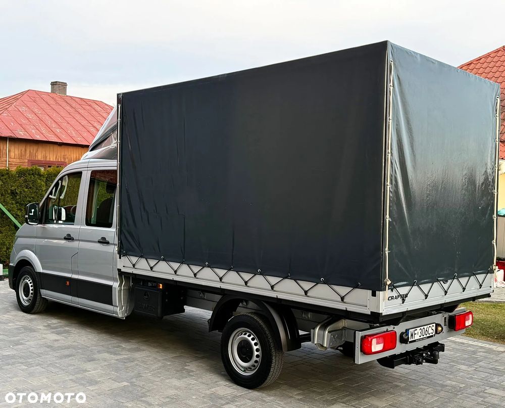 Volkswagen Crafter 177KM 7-Osobowy Automat Salon Polska Bezwypadkowy FVAT23% Gwarancja Do 2028r JAK NOWY NOWY !!! - 2