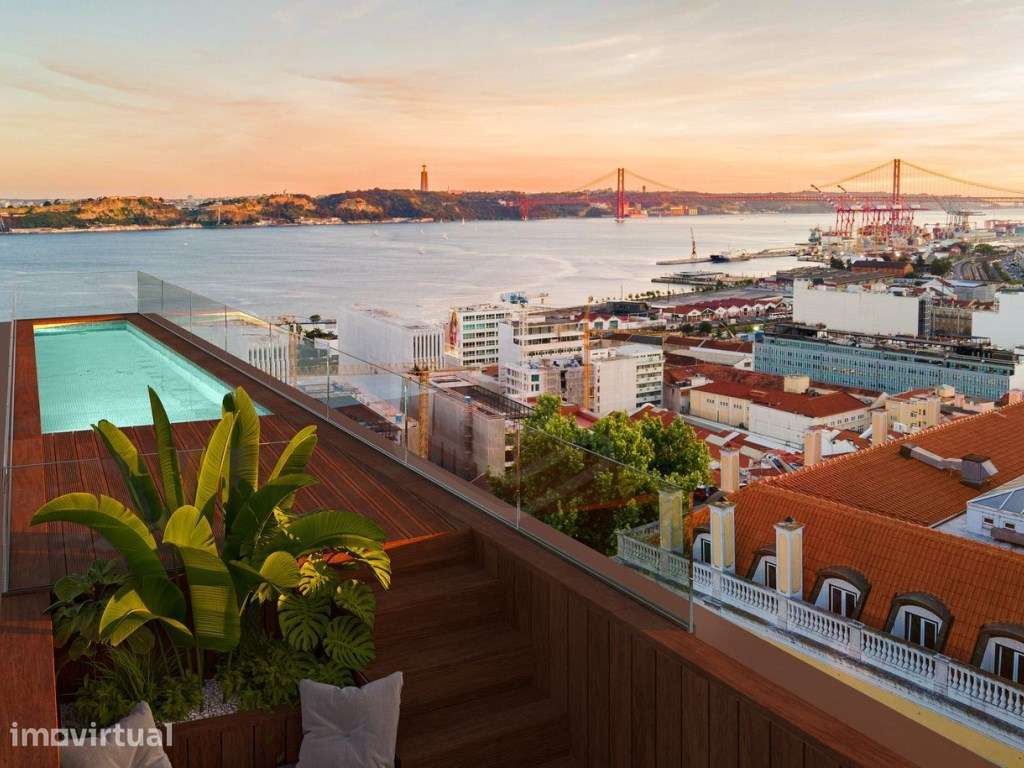 Apartamentos T1 a T5 com Vista Rio em Santa Catarina, Lisboa - Grande imagem: 1/22