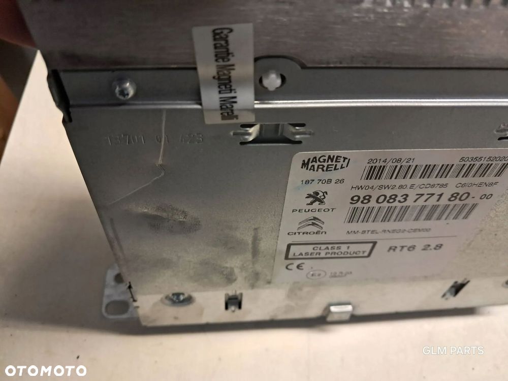 citroen c4 ii b7 ds4 radio z nawigacją 9808377180 navi - 7