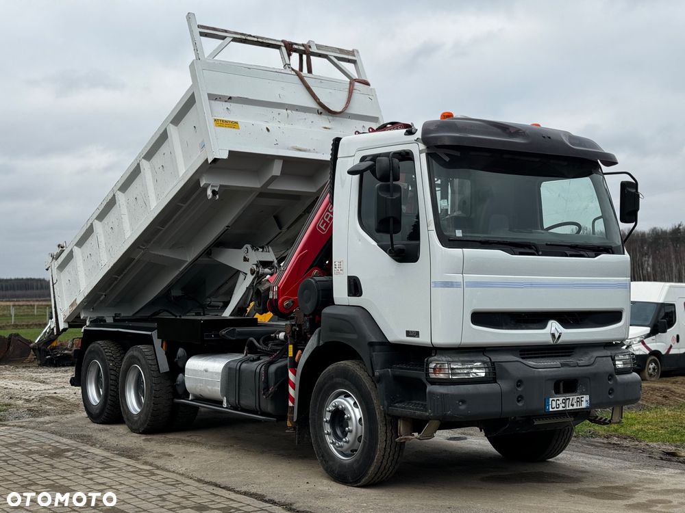 Renault KERAX 320 DCI 6X4 // DŹWIG HDS FASSI F110A RADIO PILOT // - 9