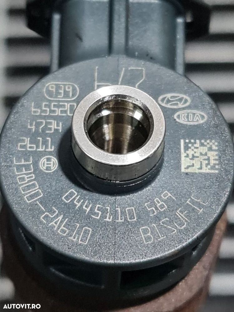 Injector Kia Sportage IV 1.7 Diesel 2016 - 2018 116CP D4FD Euro5 (1354) Diesel 0445110589 - 4