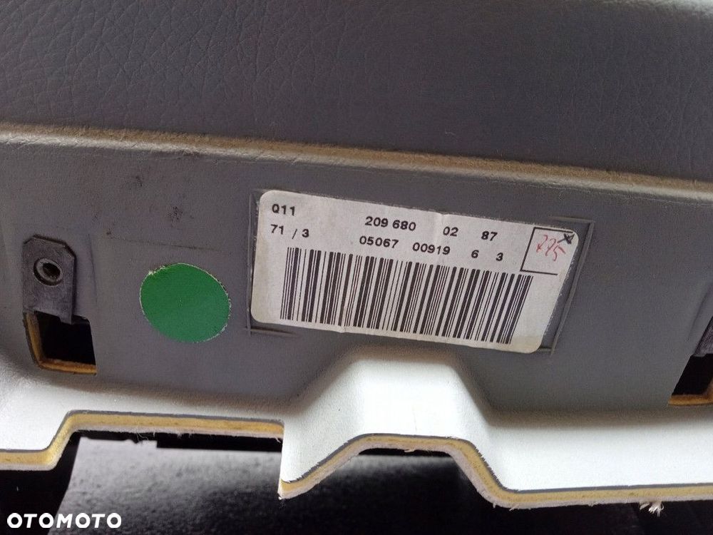 MERCEDES CLK W209 LIFT  DESKA PODUSZKI PASY KOMPLET EU  A2096800287 - 12