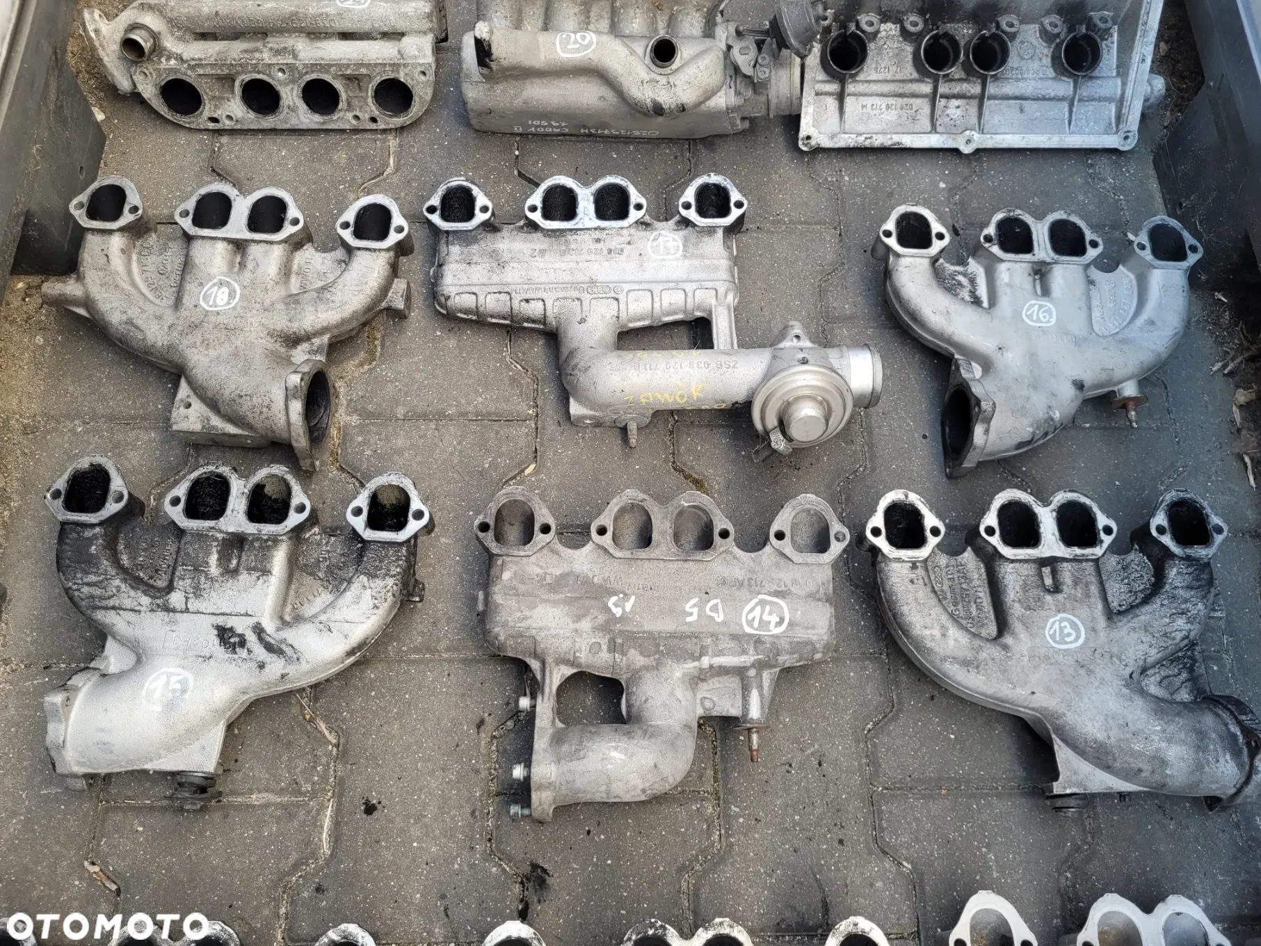 KOLEKTOR SSĄCY ALUMINIOWY VOLKSWAGEN DIESEL - 9