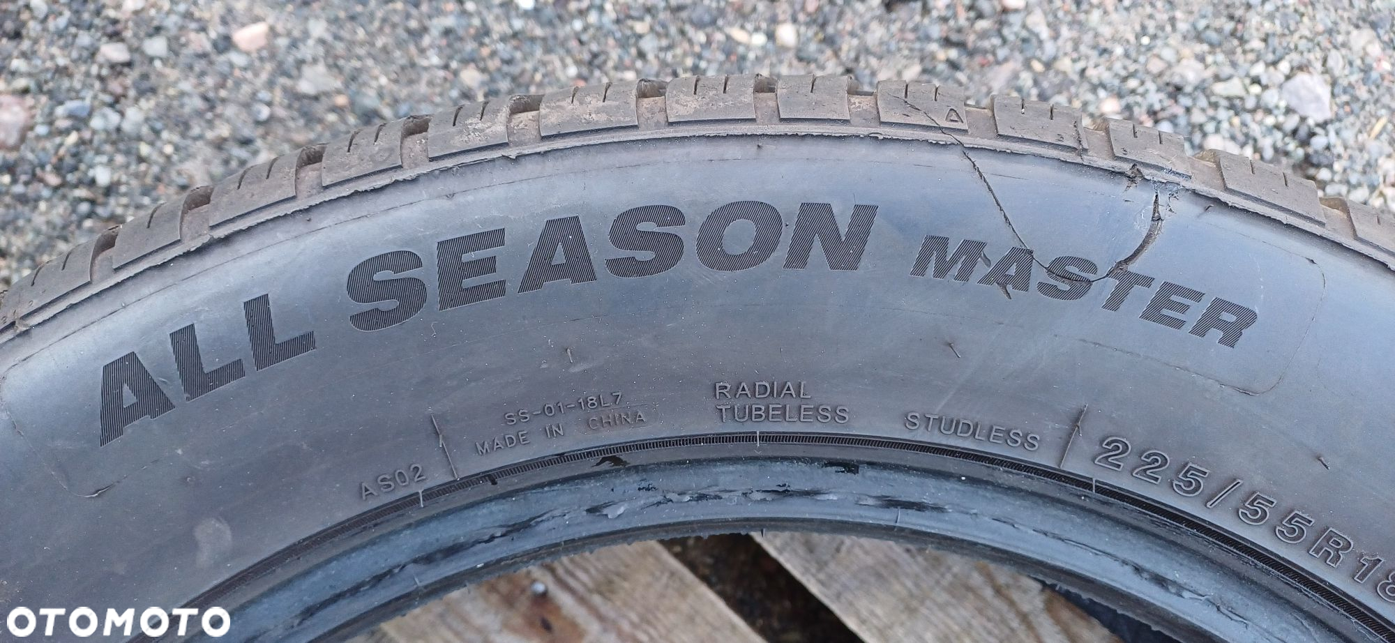 225/55R18 98V IMPERIAL , dwie używane opony wielosezonowe. - 5