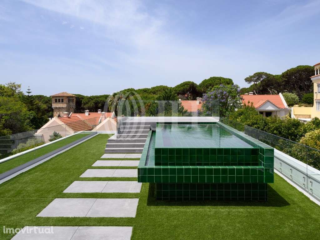 Apartamento T5 duplex, penthouse, no Estoril em Cascais - Grande imagem: 3/29